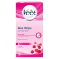 Veet EasyGrip Ready to Use Wax Strips Normal Skin 40 Maxi pack