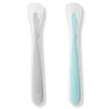 Skip Hop Easy-Feed Spoons - Grey and Soft Teal