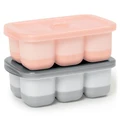 Skip Hop Easy-Fill Freezer Trays - Grey and Coral
