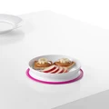 Oxo Tot Stick and Stay Plate - Pink