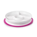 Oxo Tot Stick and Stay Divided Plate - Pink