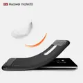 Huawei Mate 20 Mate20 Drawbench Fiber Phone Case Casing Cover [Black/BLue]