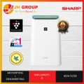 (COMBO) SHARP 2 IN 1 KCWS50LW PLASMACLUSTER AIR PURIFYING (23m²) AND HUMIDIFYING (21m²) + DWE16FAW 2 IN 1 PLASMACLUSTER AIR PURIFYING (24m²) AND DEHUMIDIFYING (38m²) AIR PURIFIER WITH HEPA FILTER