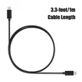 CHOETECH 3A 0.5M SHORT TYPE C TO TYPE C DATA and FAST CHARGE ANDROID PHONE CABLE FOR SAMSUNG HUAWEI HONOR NOTE10 NOTE9 NOTE8 S9 S8 A5-8 2018 NOVA3 P9 HONOR 8 [SHIP within 24hrs local MY]