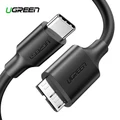 UGREEN 1 Meter USB Type C to Micro USB 3.0 UsbC Type-C Usb-C To Microusb Micro-usb External Hard Drive Fast Data Transfer & Charge Sync Cable Compatible with Western Seagate Toshiba Canvio Galaxy S5 Note 3