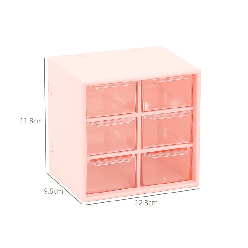 Inaso Laci Mini Meja Rias Rak Penyimpanan Kosmetik rak kosmetik lacikotak kecil mini box rak kosmetik Minimalis rak kosmetik laci kecil aesthetic kotak laci mini rak kosmetik aesthetic HRM319