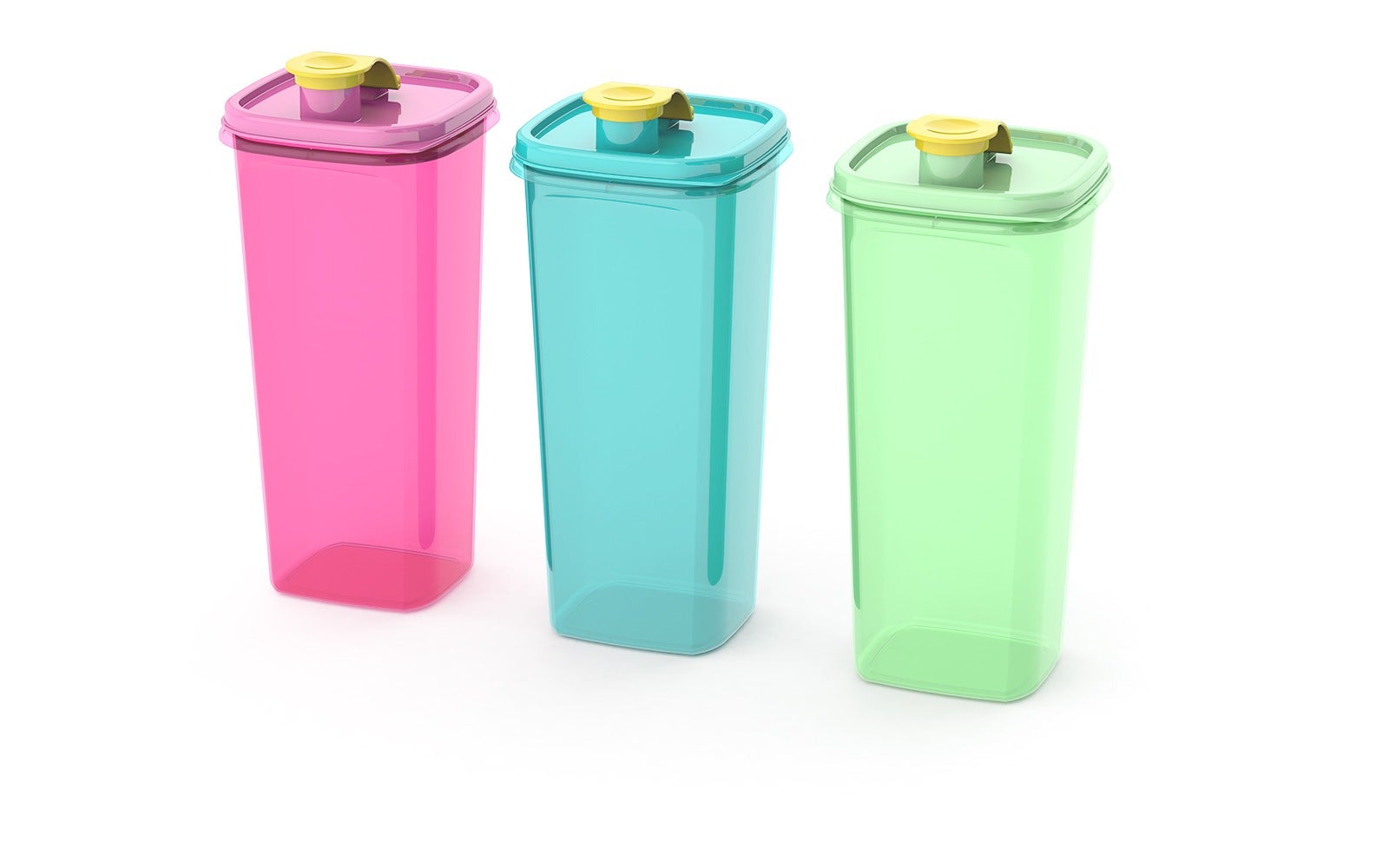 Botol Minum Kulkas / Tempat Air Kotak Serbaguna Tebal Wadah Teko 1300ml Biggy Water Jar Scutari Cool Pot BPA Free