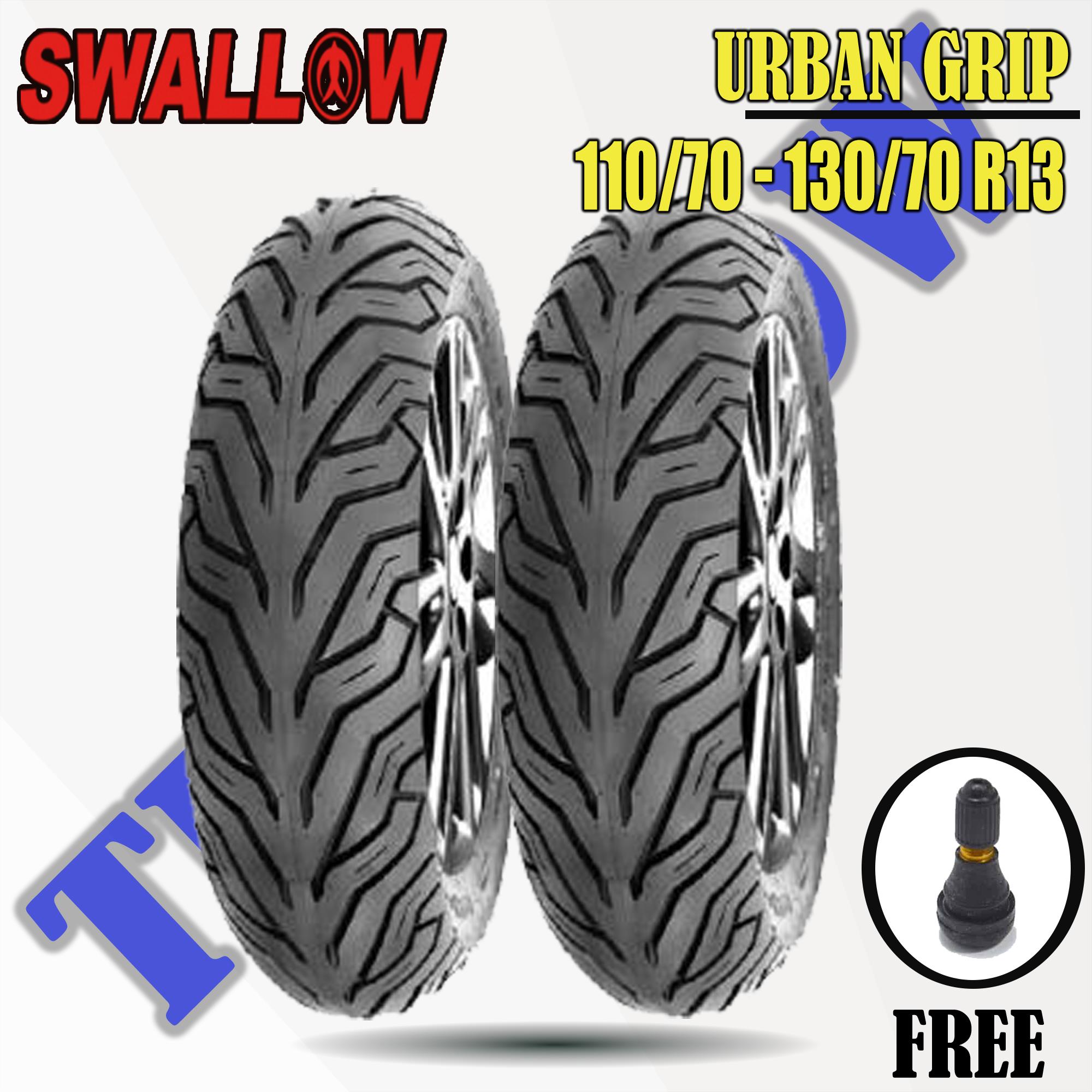 Paket Ban Motor YAMAHA NMAX // SWALLOW URBAN GRIP 110/70 - 130/70 Ring 13 Tubeless