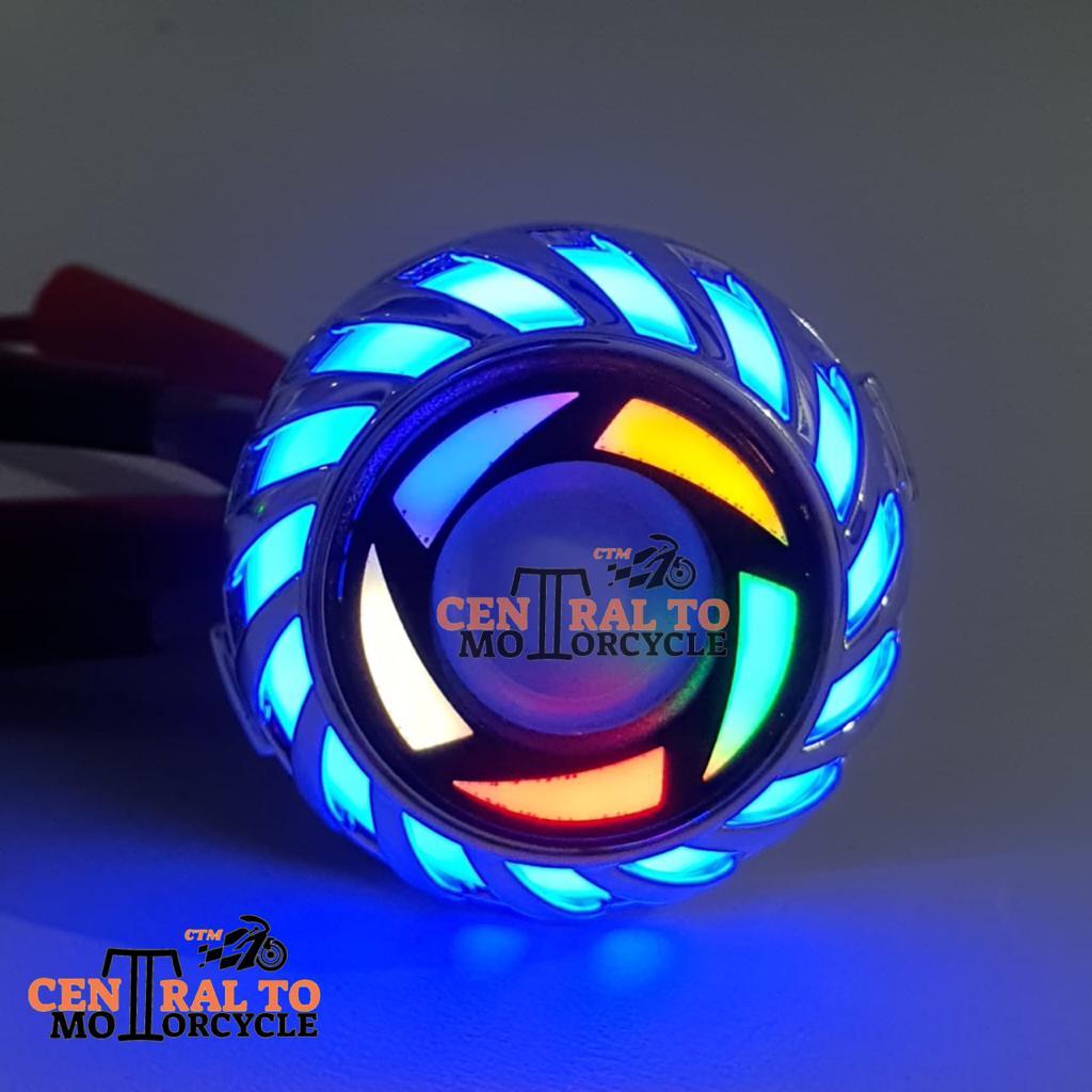LAMPU STOP BELAKANG REM PROJIE MINI RAINBOW UNIVERSAL