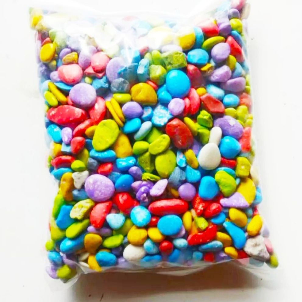 Batu Warna Warni Aquarium Skep 1/2 kg