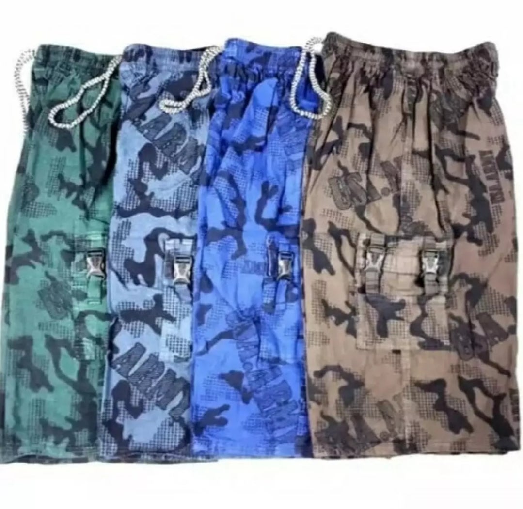 Celana cargo doreng gesper terbaru celana cargo pria dewasa loreng celana pendek cargo bahan canvas