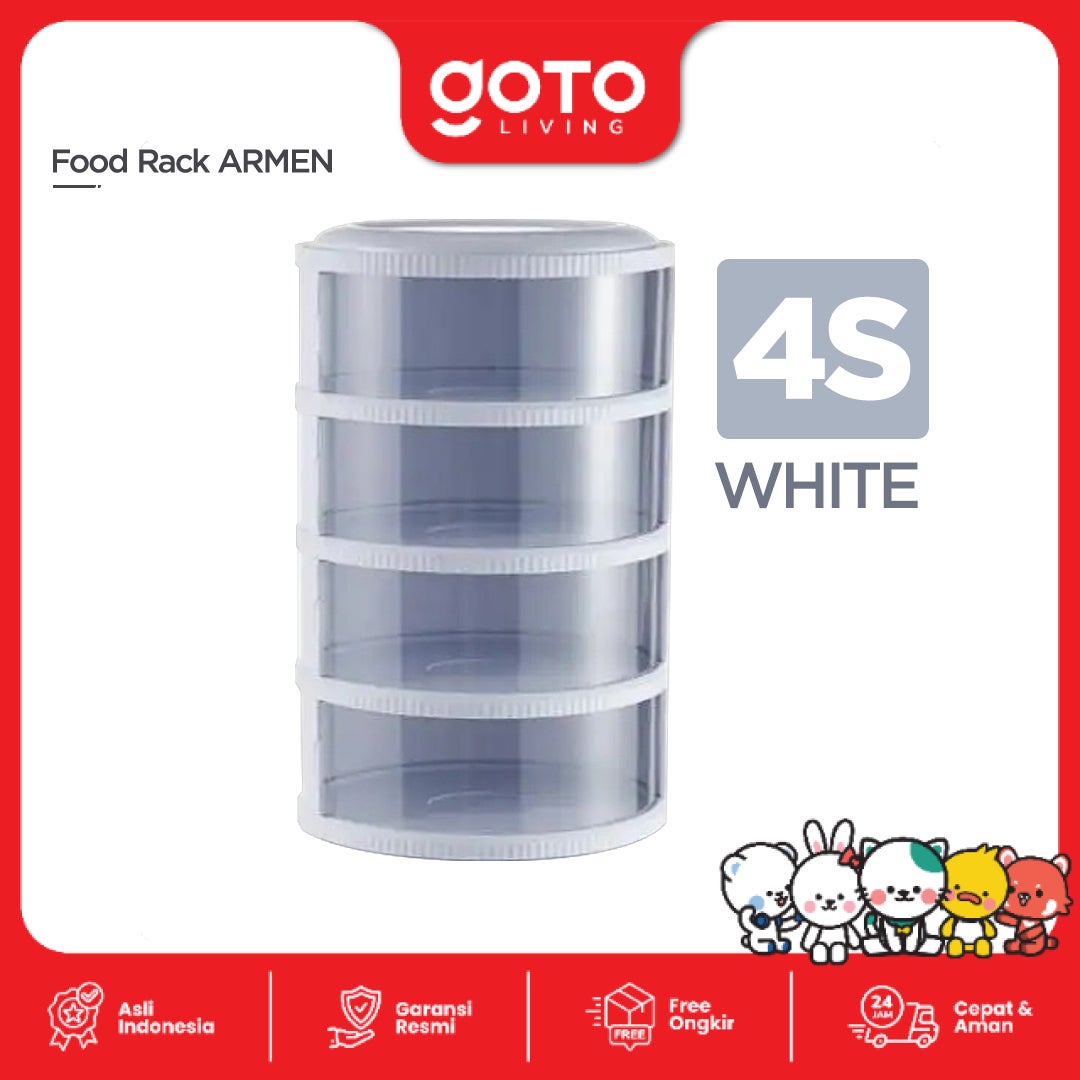 Goto Armen Food Rack Storage Tudung Saji Rantang Susun Sayur Makanan