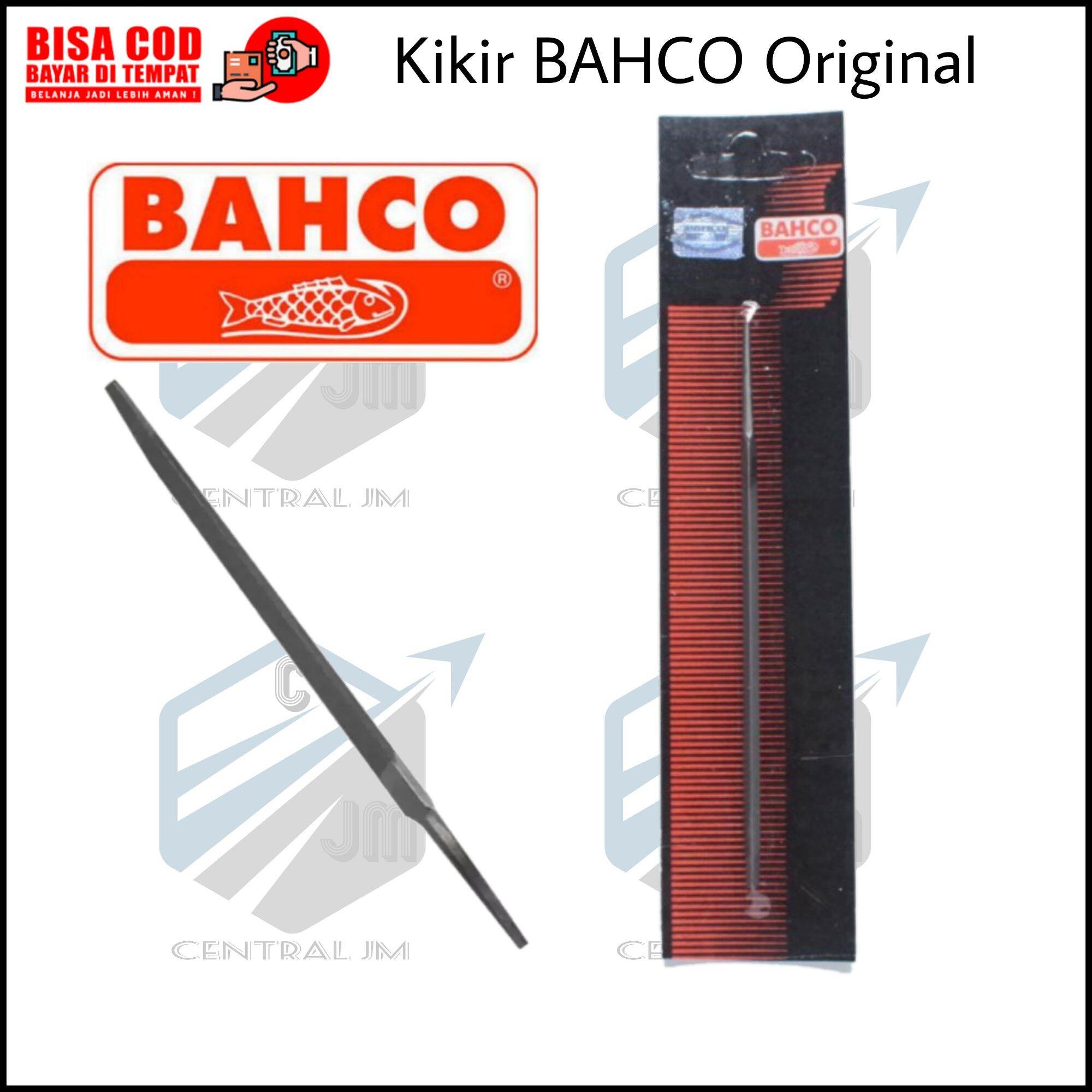 Kikir BAHCO Segitiga 4 INCH - Kikir Gergaji Asah Pahat Fleksibel Original