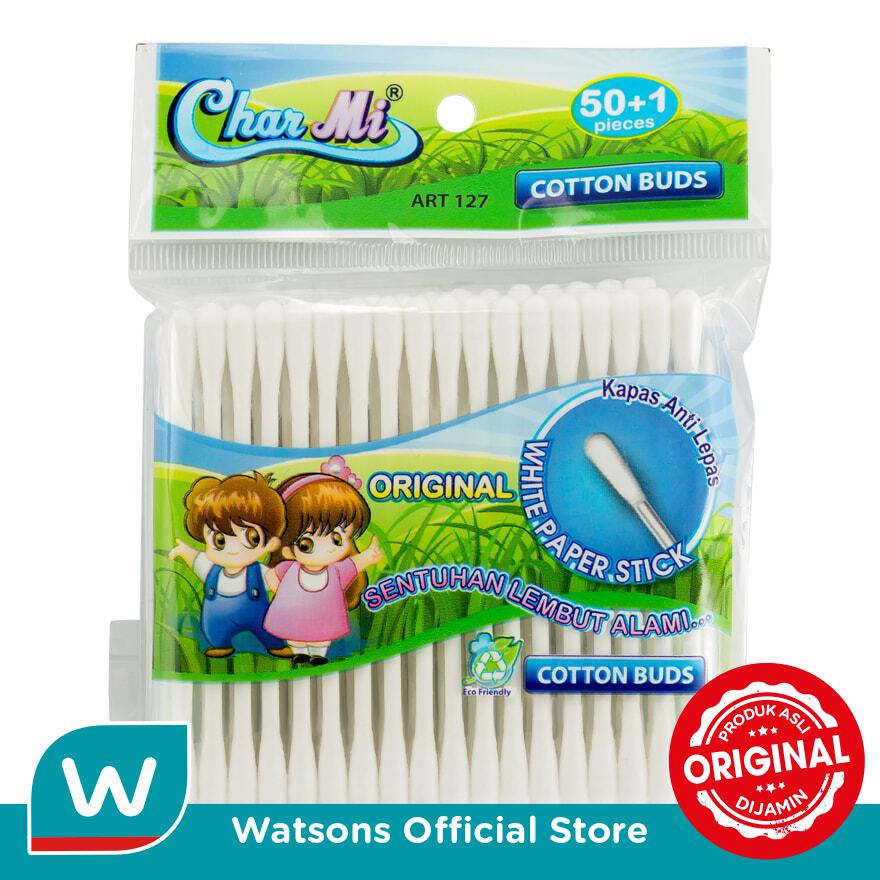 CHARMI Cotton Bud Paperstick 50+1S