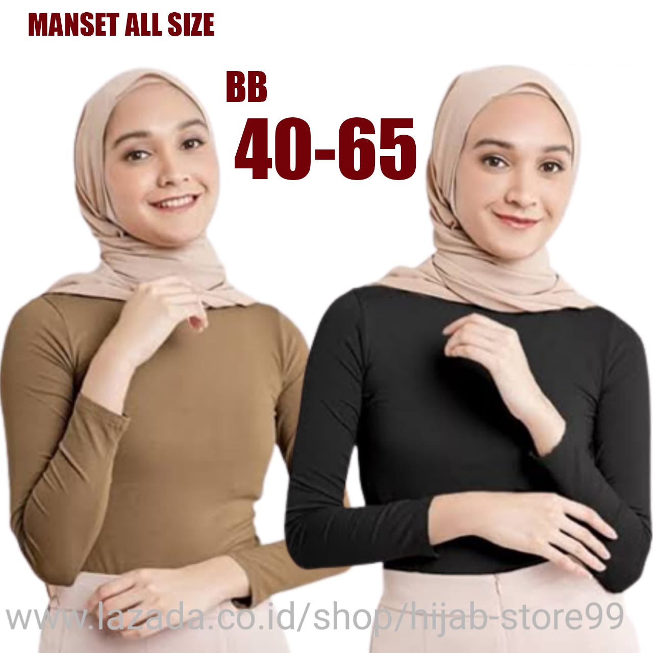 Manset All Size / Baju Manset All Size / Dalaman Manset