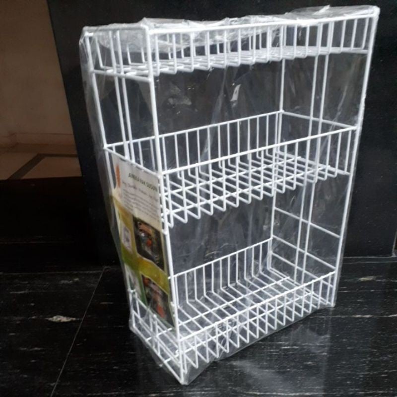 Rak serbaguna/rak botol susun 3 Lotus 393P Simbasun tokodhevka