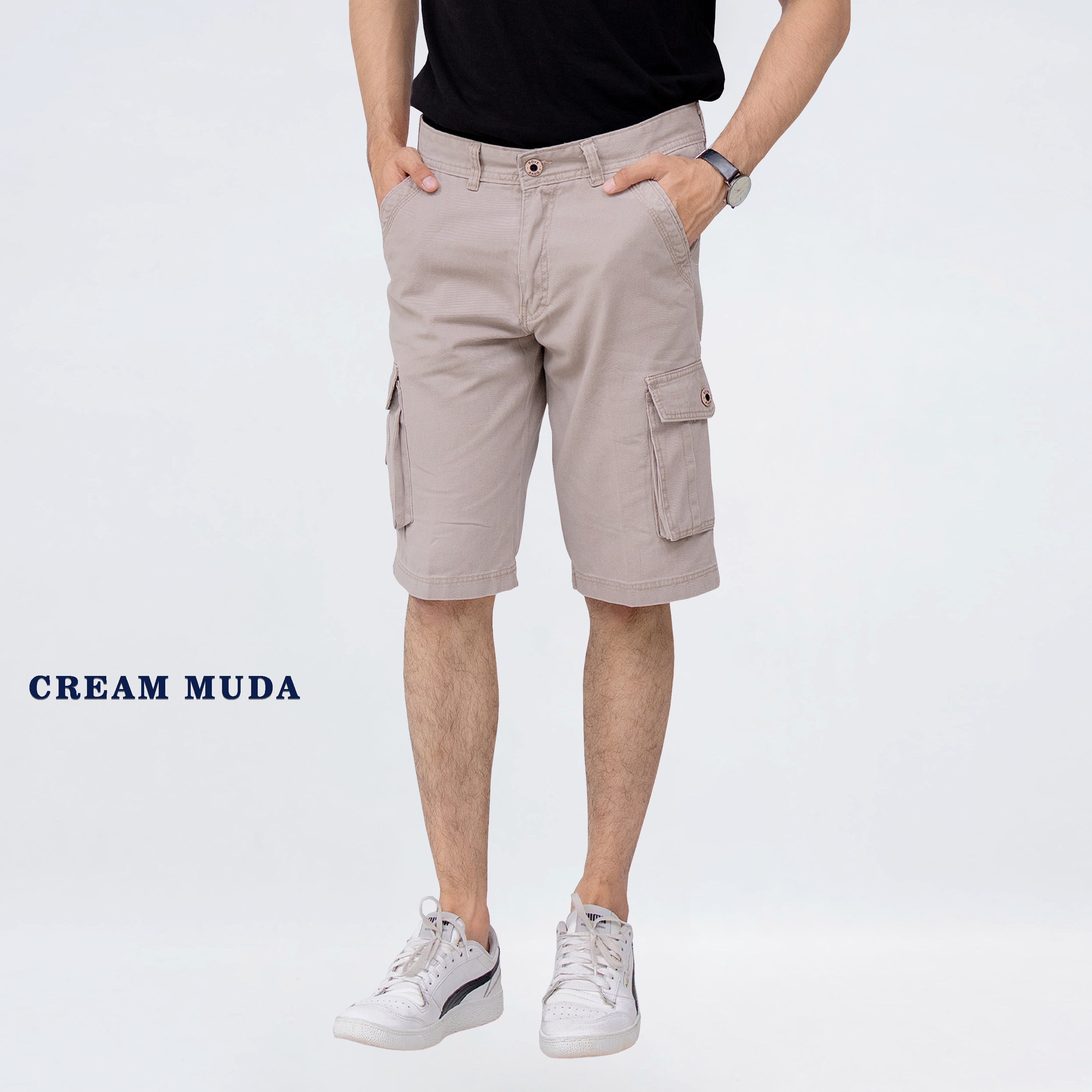 Celana Pendek Cargo Pria 0riginal Dewasa Dovechoice Cardinal