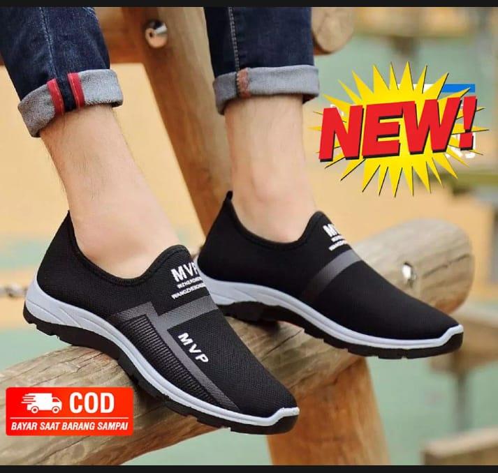 promo Sepatu Pria Tanpa Tali Terbaru Mpv 2023 Slip-On