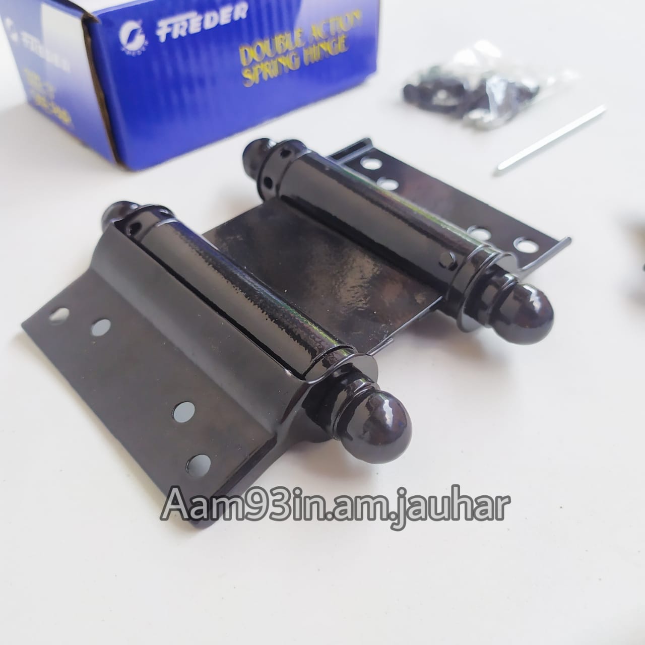 Engsel Pintu Koboi DUA 2 arah bolak balik 3" inch FREDER pegas aksi ganda per veer koboy coboy 650gr