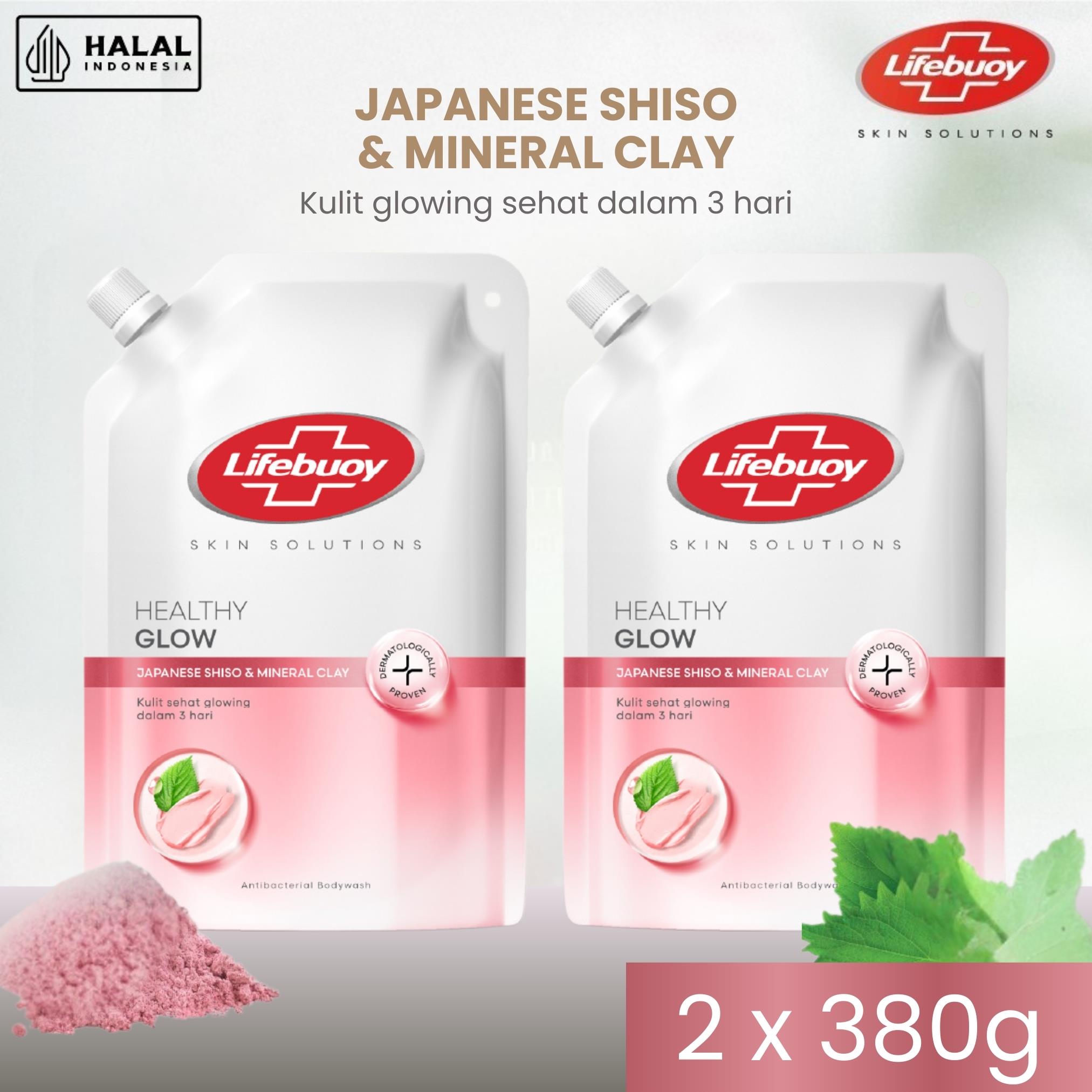 Lifebuoy Sabun Mandi Japanese Shiso & Mineral Clay 2x380gr