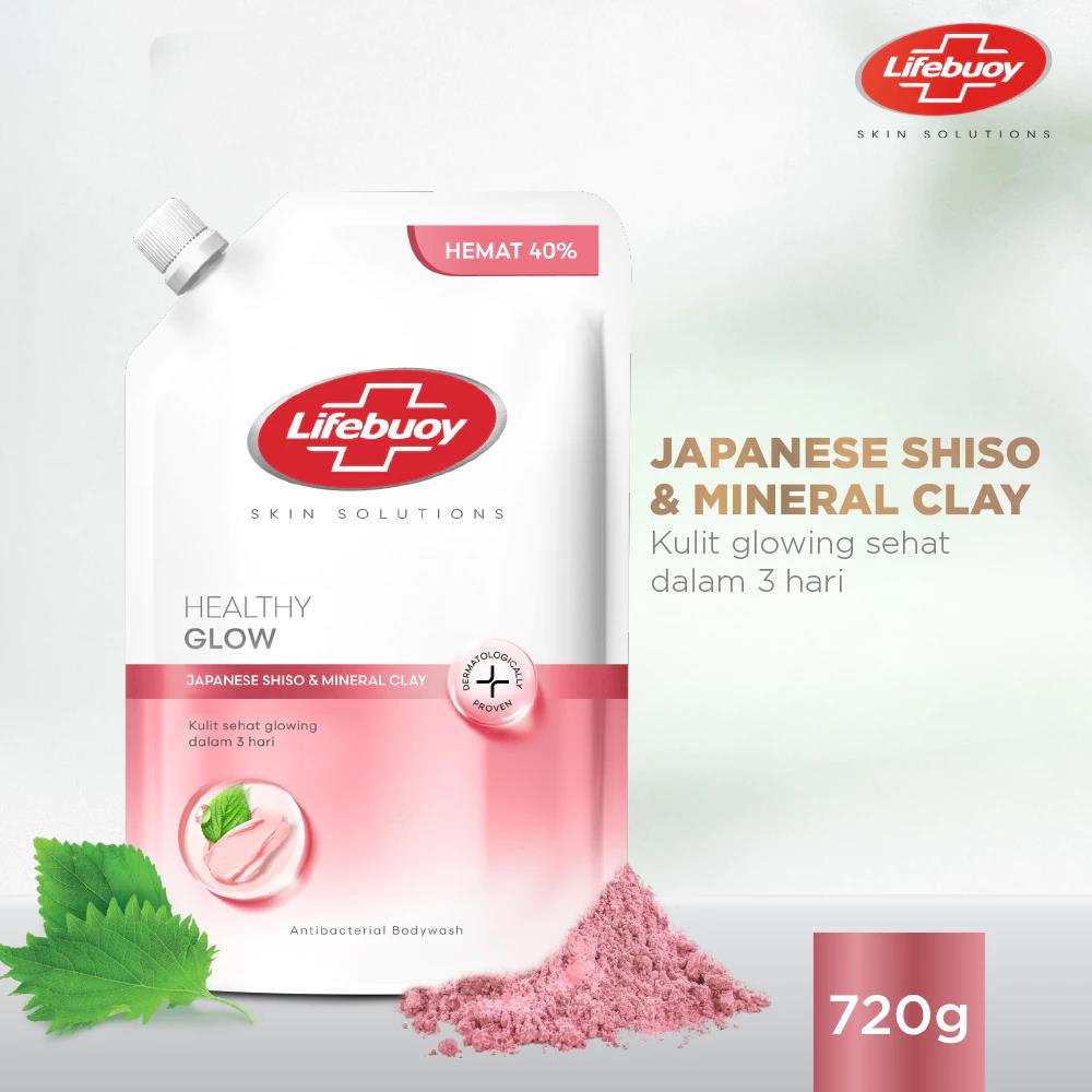 Lifebuoy Sabun Mandi Cair Japanese Shiso Refill 720gr