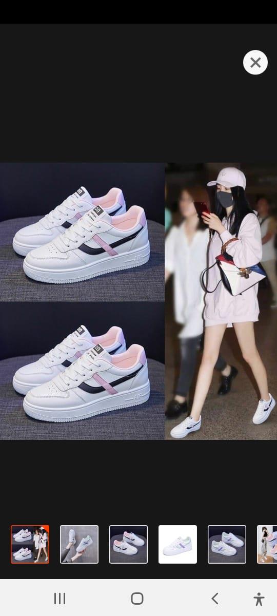 Sepatu Sneakers Wanita Sport 27 List 2