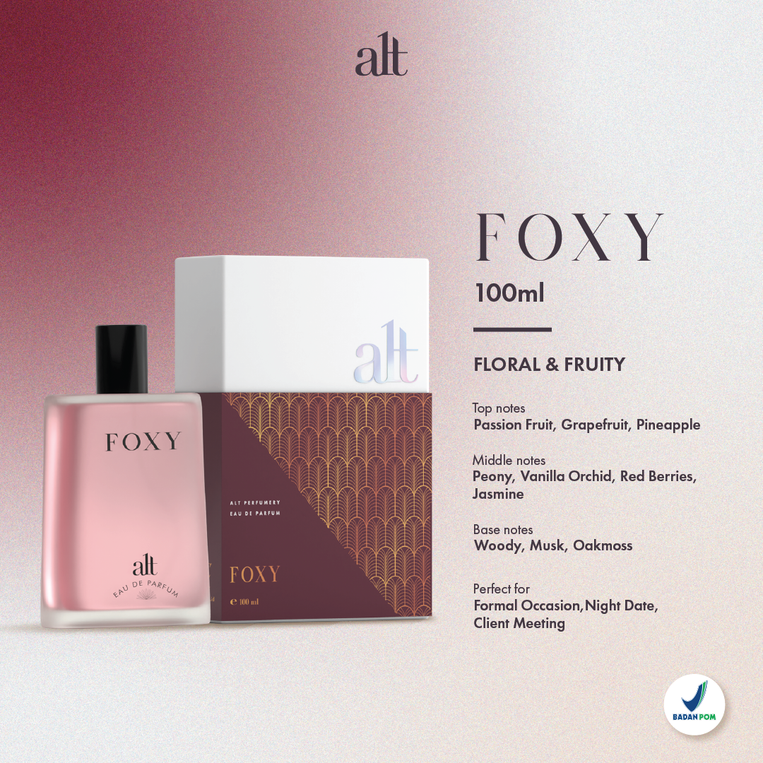 Alt FOXY Eau de Parfum | Perfume - 100ml