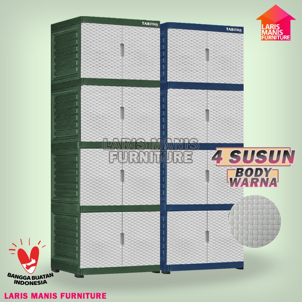 Lemari Pakaian Plastik 4 Susun Kingdom Virus 4 Susun Lemari Baju Plastik Minimalis Lemari Serbaguna