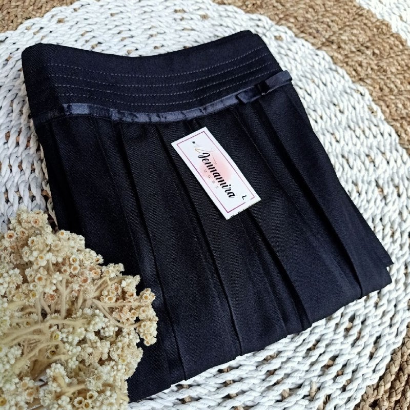 ROK KERJA TERLARIS PLISKET/ROK FORMAL/ ROK KANTOR/ROK PANJANG/ROK WANITA/ROK REMPEL/SIZE M L XL XXL
