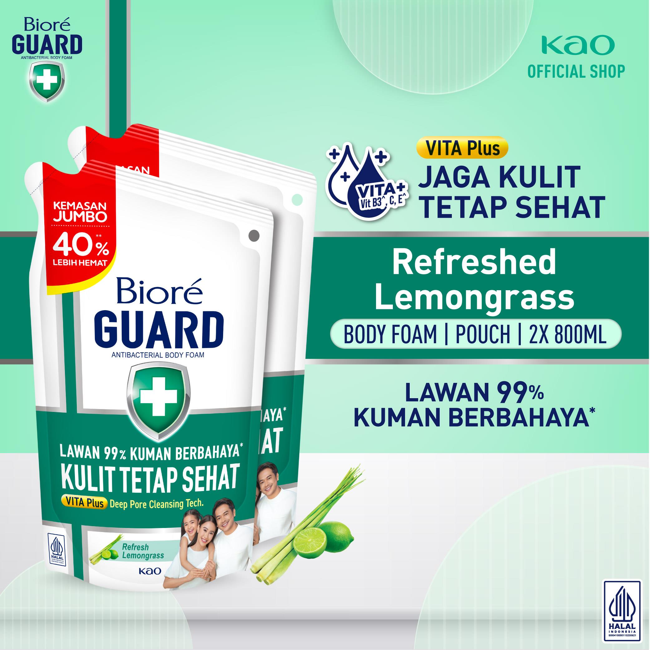 Biore Guard Body Foam Lively 800ml x2