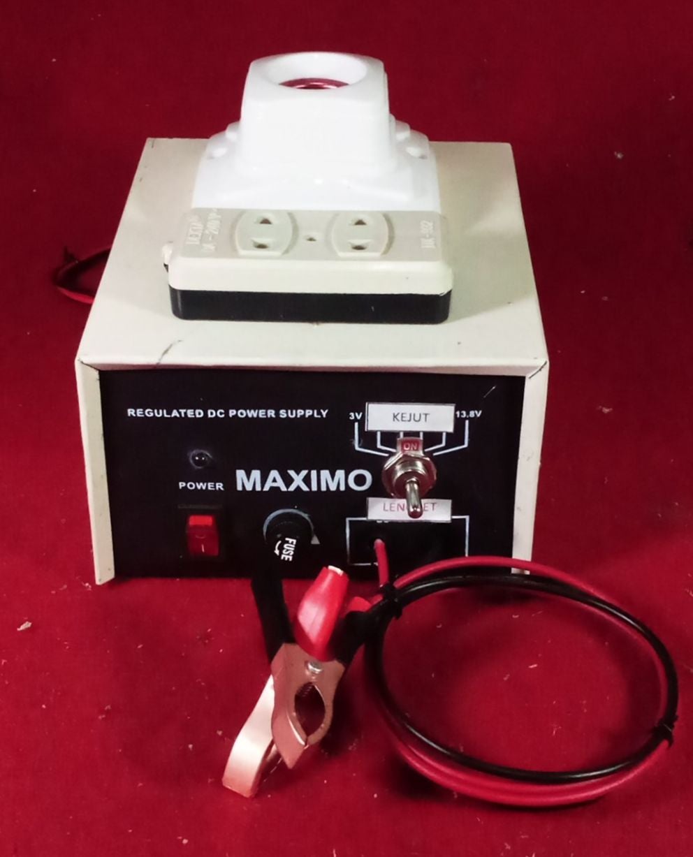 SETRUM HAMA BABI 5 AMPER KEJUT DAN LENGKET + LAMPU PIJAR " HARAP MEMBACA DETAIL PRODUK SEBELUM MEMBELI"