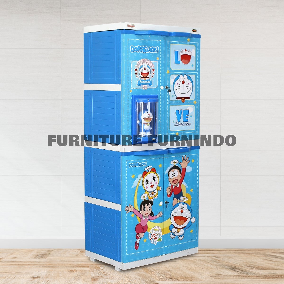LEMARI PLASTIK PAKAIAN SERBAGUNA NAIBA SUPER CABINET MSC DOLL