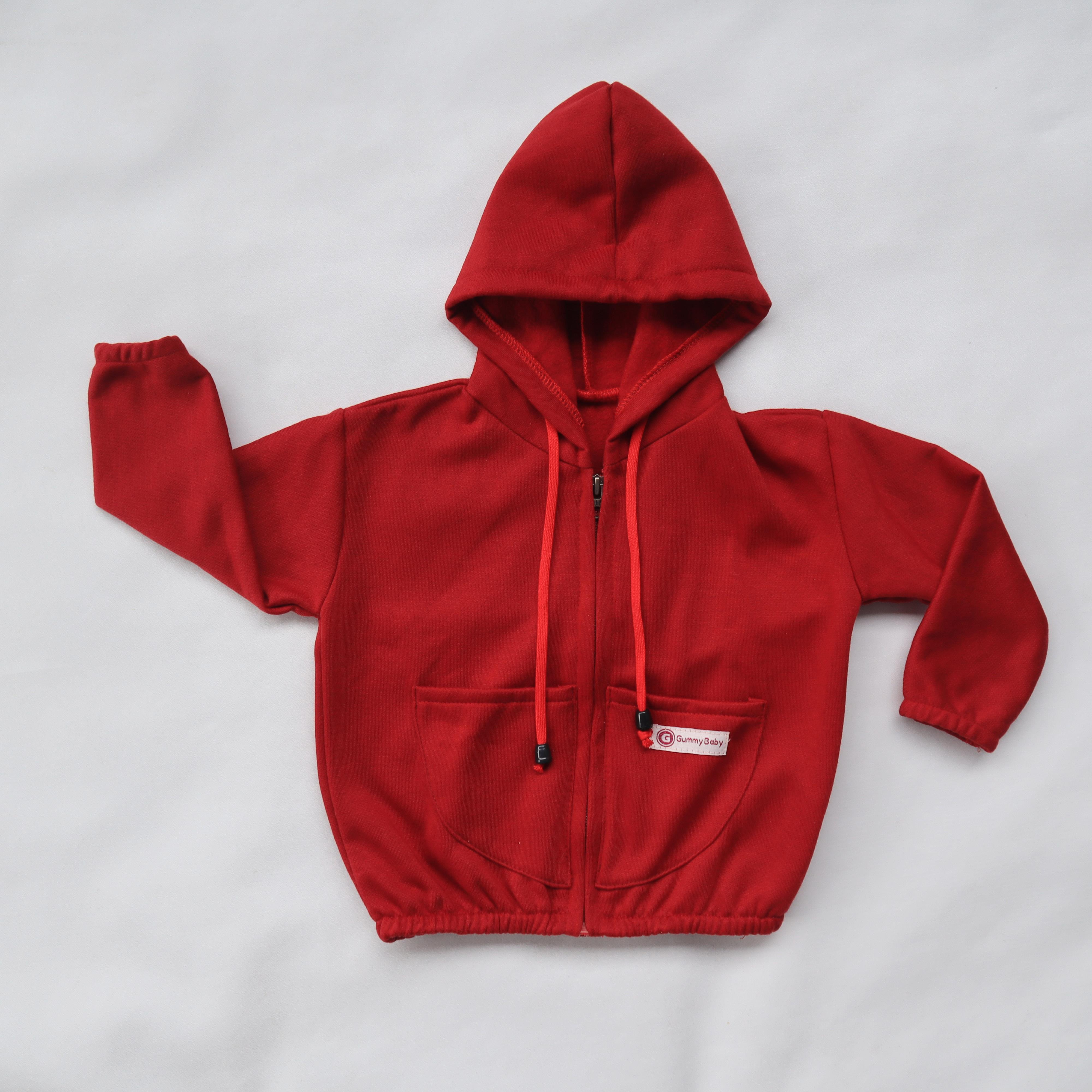 Gummy Baby Jaket Hoodie Bayi || Jaket Hoodie Anak 0 - 12 tahun