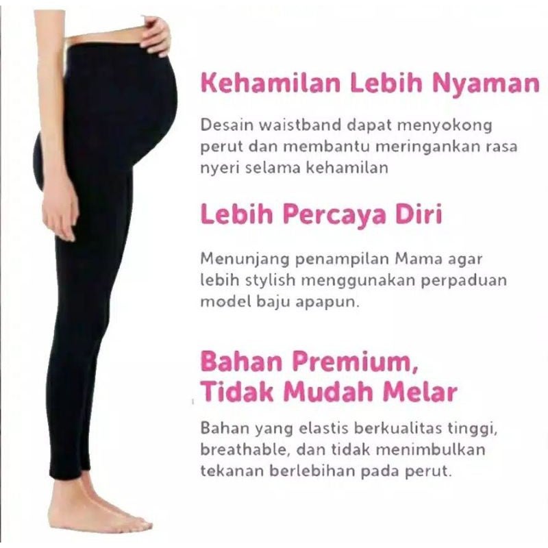 Legging Hamil - lejing hamil ( Premium Quality ) / lejing hamil jumbo/ bisa cod