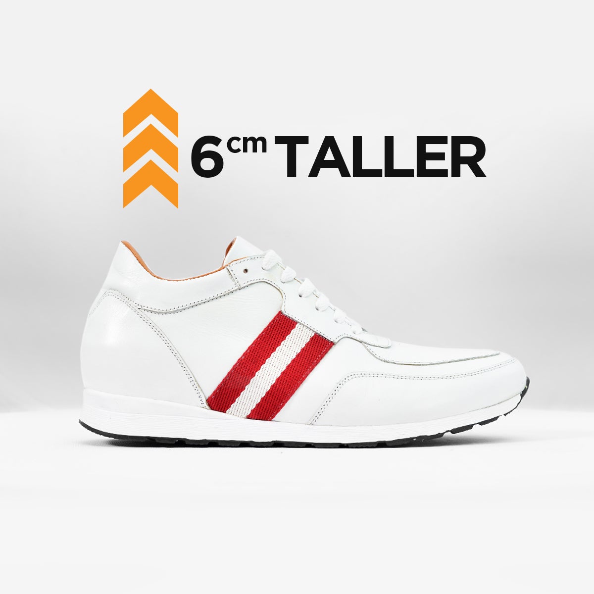 Keeve-Sepatu Kulit Casual Sneakers Peninggi Badan KBC 172