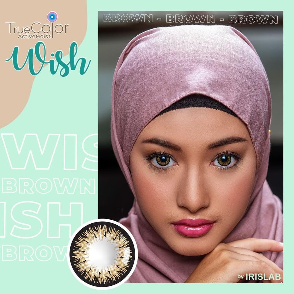 {BISA COD} SOFTLENS LIVING COLOR WISH NORMAL & MINUS (-0.50 SD -6.00) DIA 16MM BY IRISLAB