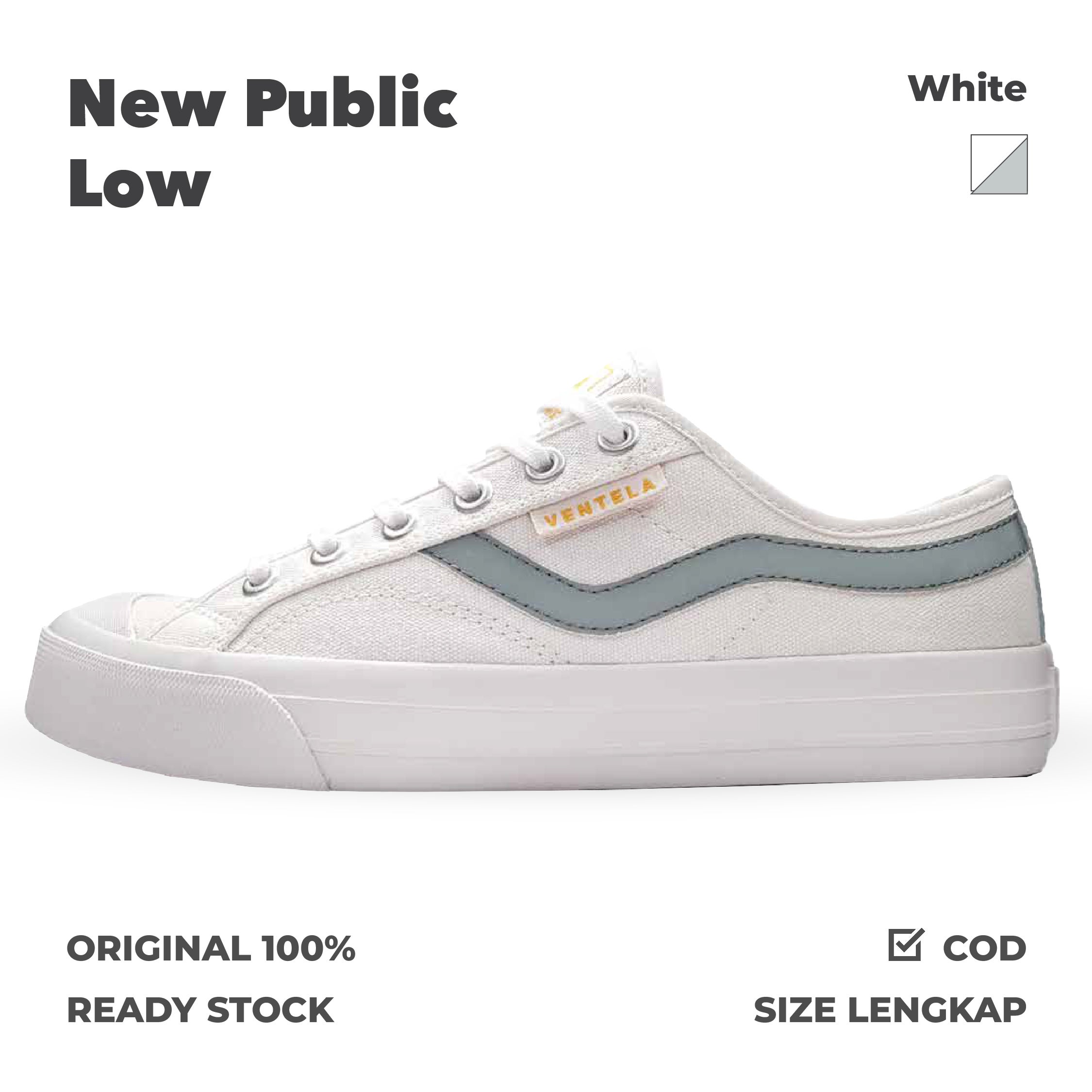 Ventela New Public Low White
