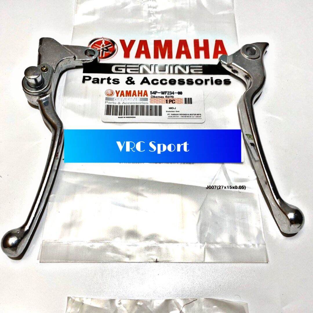 Handle Handel Rem Mio J Mio Soul GT 115 Soul GT 125 Mio M3 Xride Hendel Mio J 1 Set Kiri Kanan Yamaha 54P Silver
