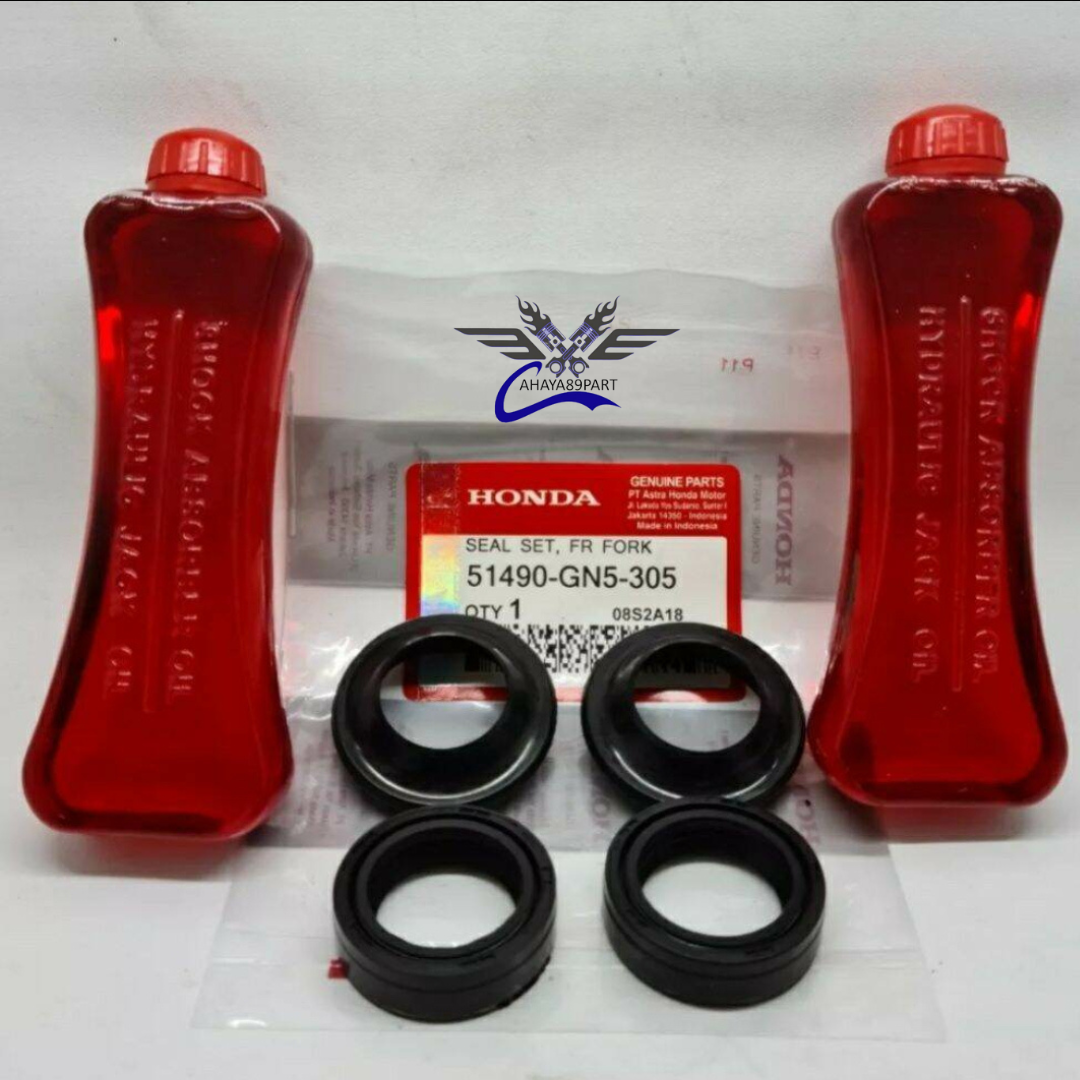 PAKET 3AITEM SEAL SHOCK GRAND+SEAL DEBU+OLI SHOCK SUPRA VARIO BEAT VARIO 125 BEAT F1 BEAT POP