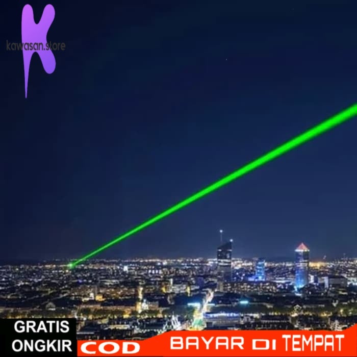 Laser Jarak Jauh 8000m Green Lampu Hijau Pointer 303 Long Distance - senter led super terang/senter jarak jauh 2000 meter/senter kepala/senter police
