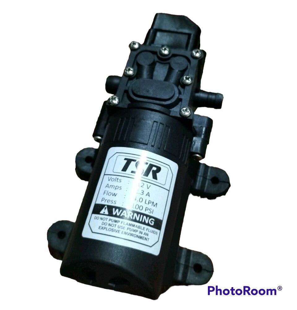 [100SP] Alat Cuci Motor Mesin Stim Steam 100 Psi Jet Cleaner Pompa DC 12 Volt Doorsmeer