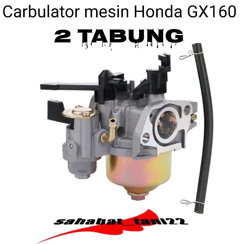 Carbulator karbulator kabulator mesin honda Gx160 Gx200 Gx220 (2 TABUNG) & (1 TABUNG)