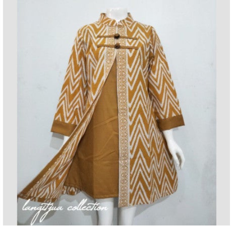 TUNIK MADHANI GARUTAN | DRESS BATIK WANITA