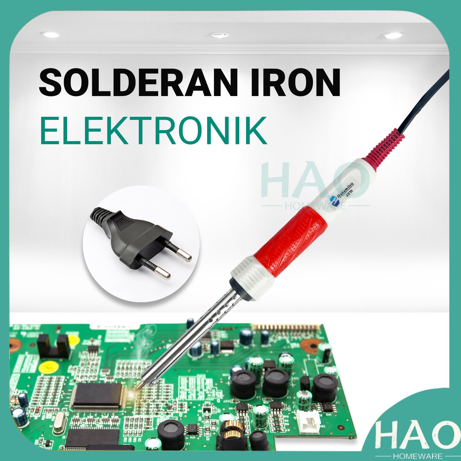 Hakamitsu Solderan Iron 40W/Solderan servisan/solderan rumah