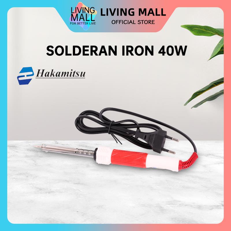 Solderan Iron 40 Watt / Solderan Rumah / Solder Servisan / Merk Hakamitsu