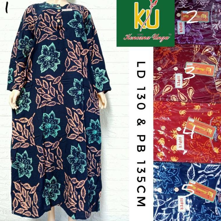 LONGDRESS JUMBO KENCANA UNGU - DASTER KENCANA UNGU - LD JUMBO TERBAIK LD 130CM - LABEL COKLAT KENCANA UNGU - DASTER BUSUI KENCANA UNGU - DASTER JUMBO KENCANA UNGU