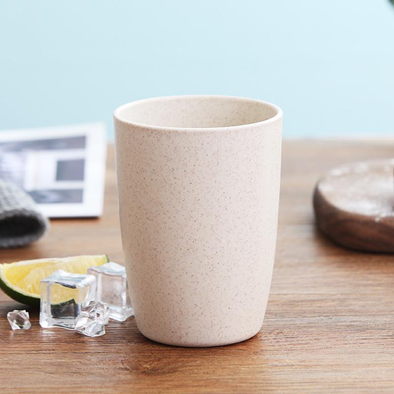 VOOVA Gelas Wheat Straw Kopi Mug Cangkir | Gelas Gandum Kokoh | BPA Free