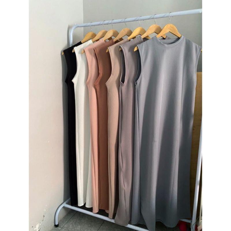 INNER DRESS POLOS BAHAN SCUBA PREMIUM IMPORT JAMINAN TEBAL TIDAK NERAWANG DAN TIDAK PANAS