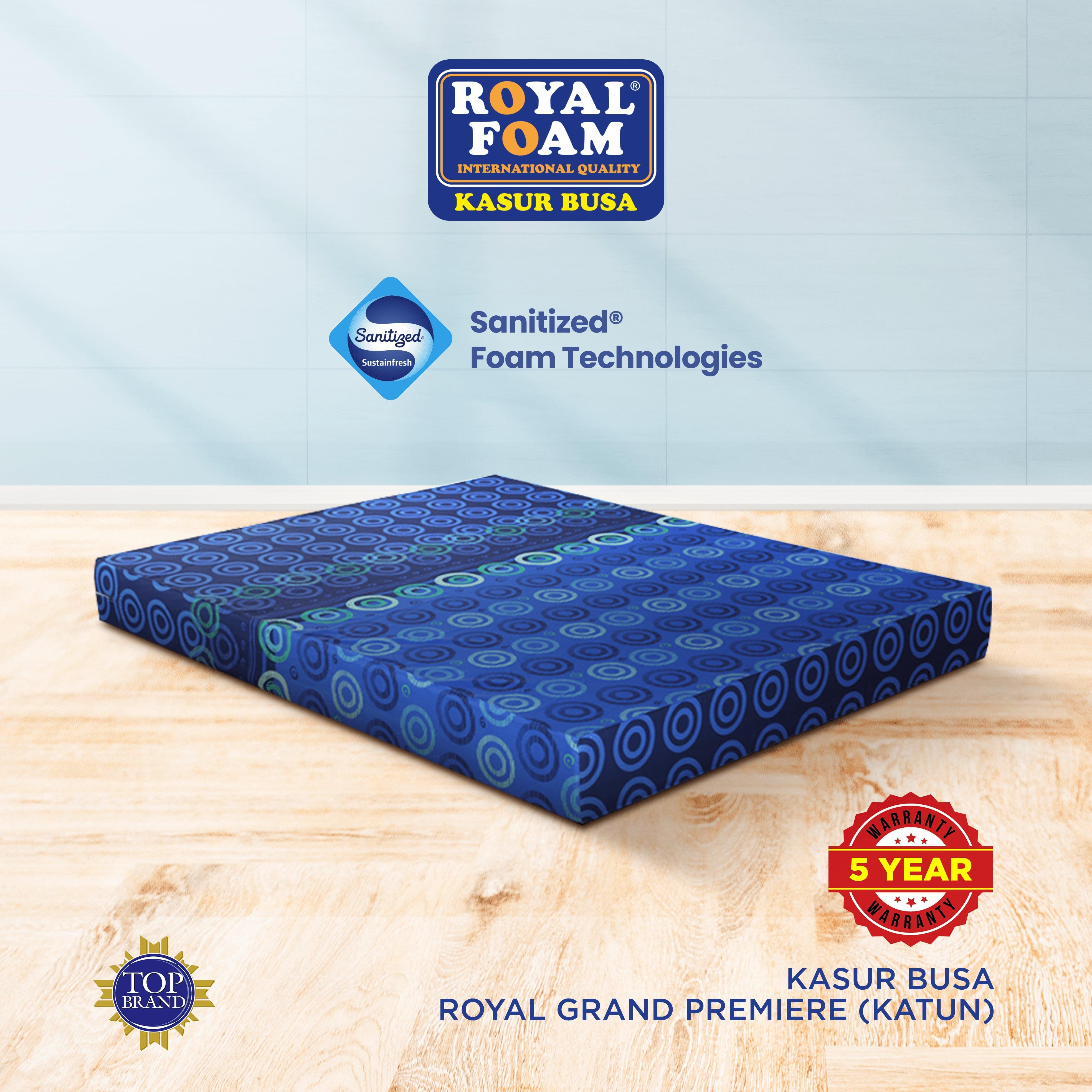 Kasur Busa Royal Foam Grand Premiere Katun Single Size