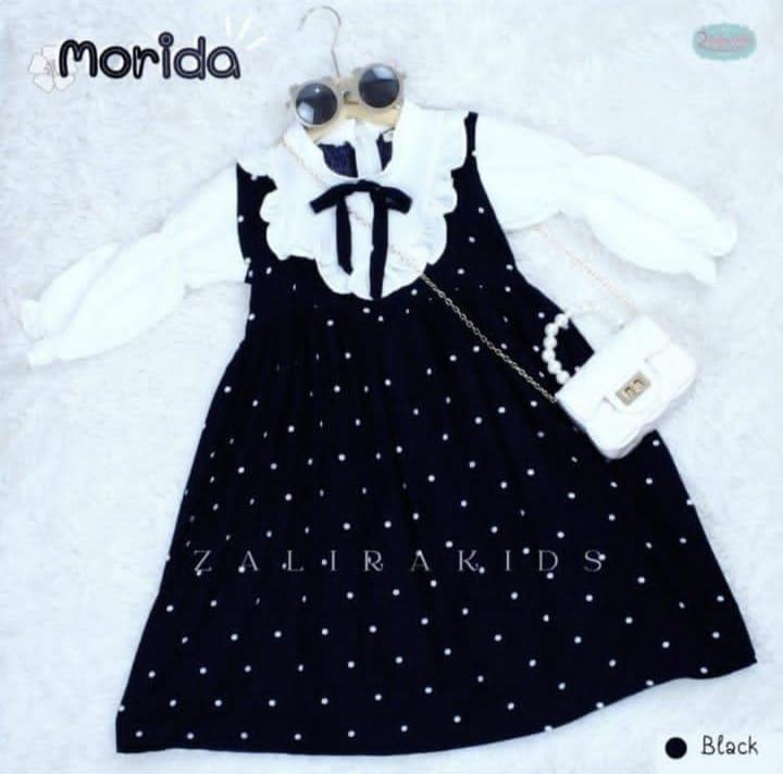 Gamis Anak Beatrice Long Dress Anak Perempuan Gamis Anak Korea (Usia 2-5 tahun)